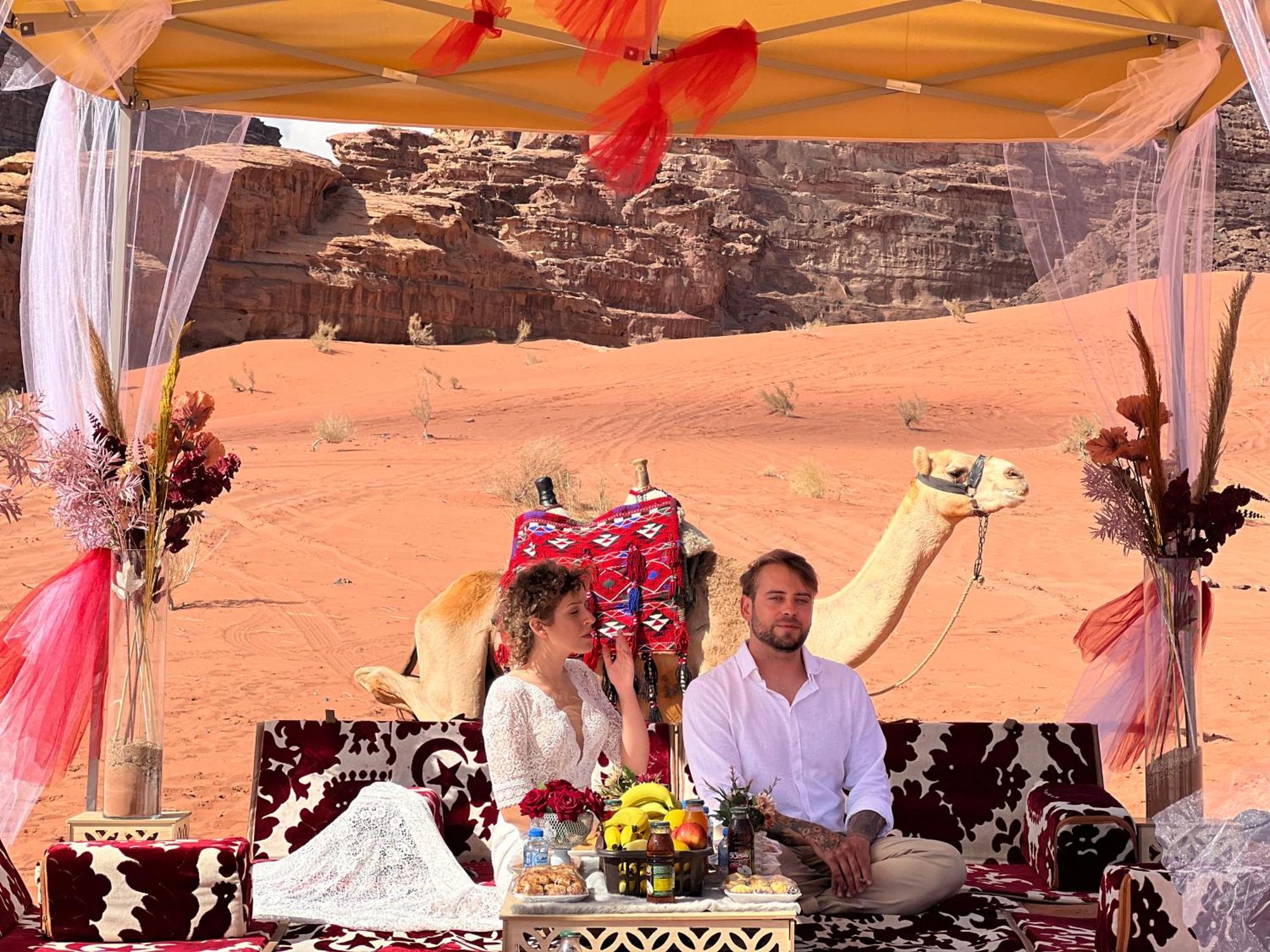 Moon Magic Valley Leilighet Wadi Rum Eksteriør bilde