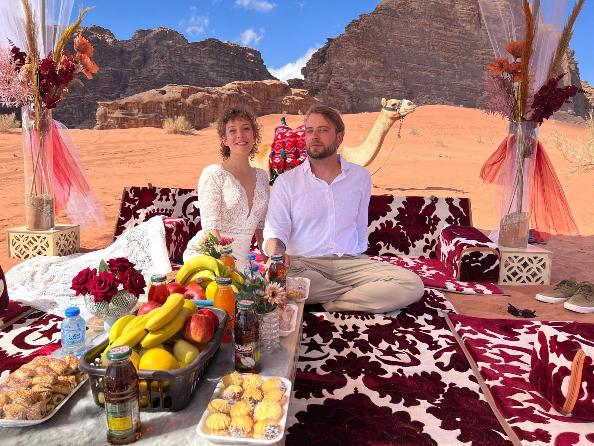Moon Magic Valley Leilighet Wadi Rum Eksteriør bilde