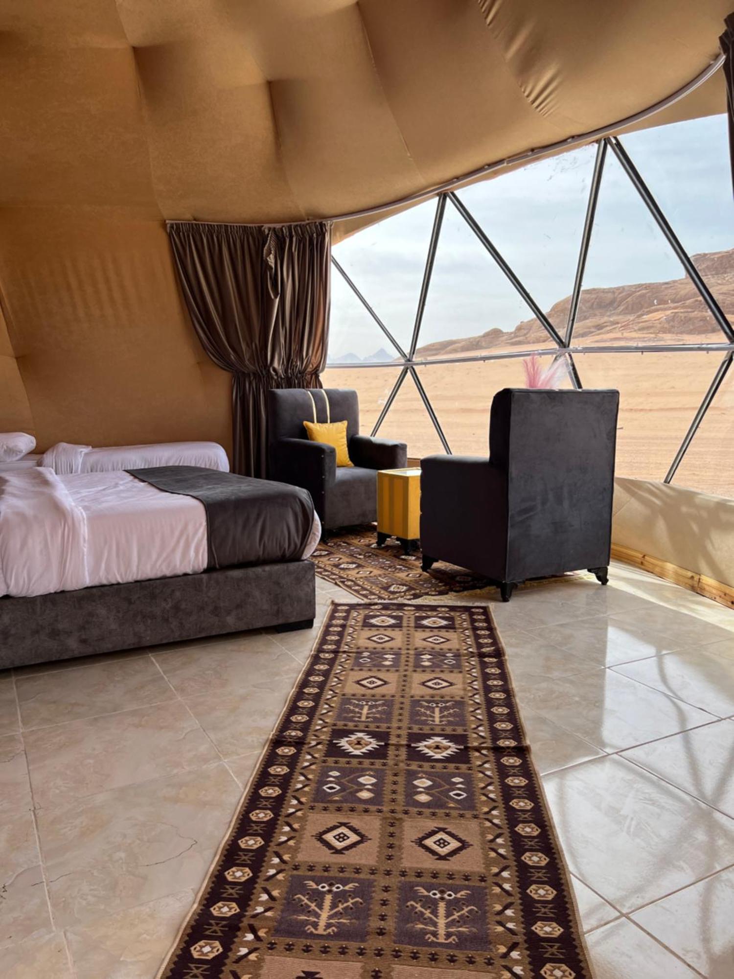 Moon Magic Valley Leilighet Wadi Rum Eksteriør bilde